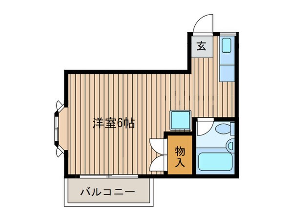 グリーンリーフの物件間取画像